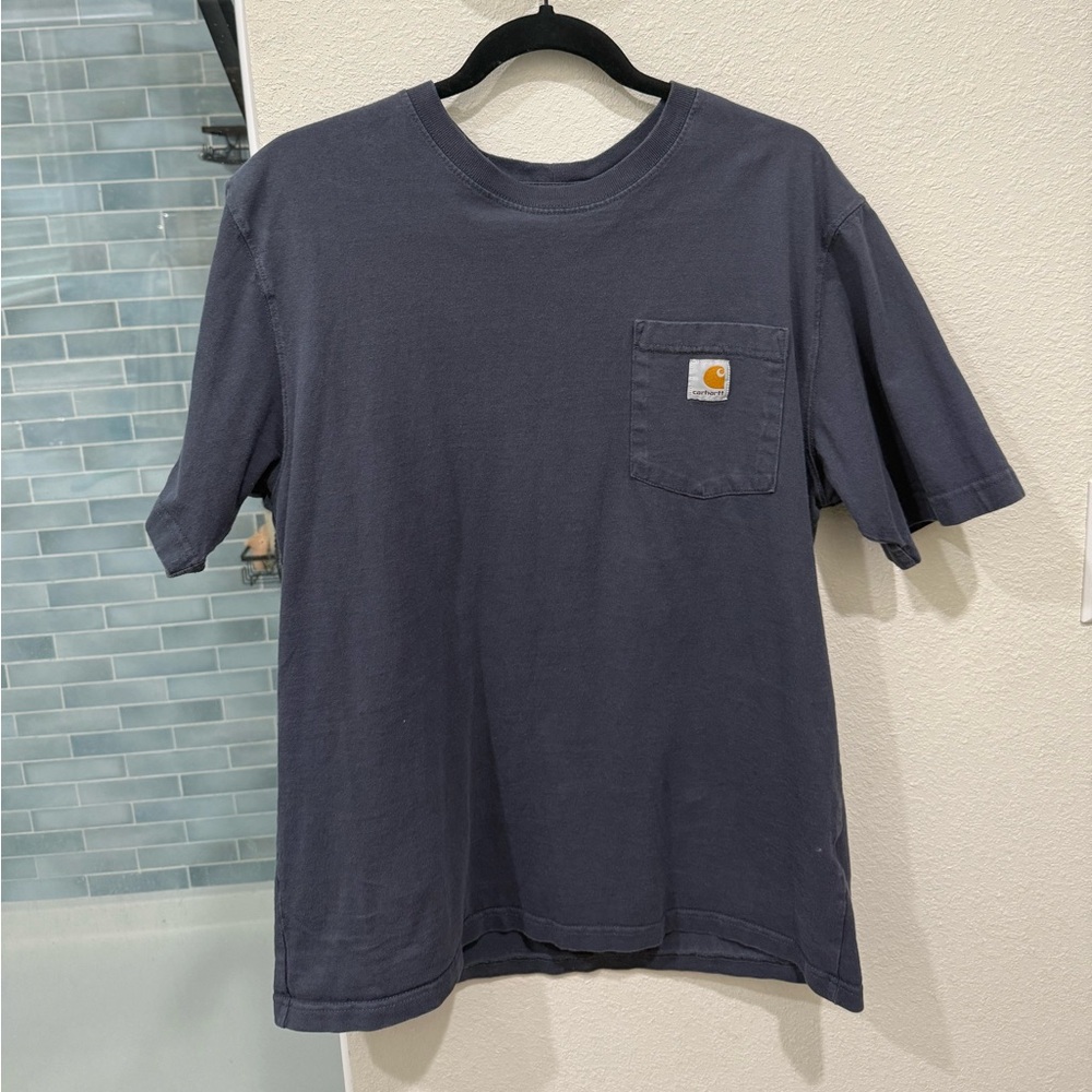 Carhartt Blue Short Sleeve Tee
